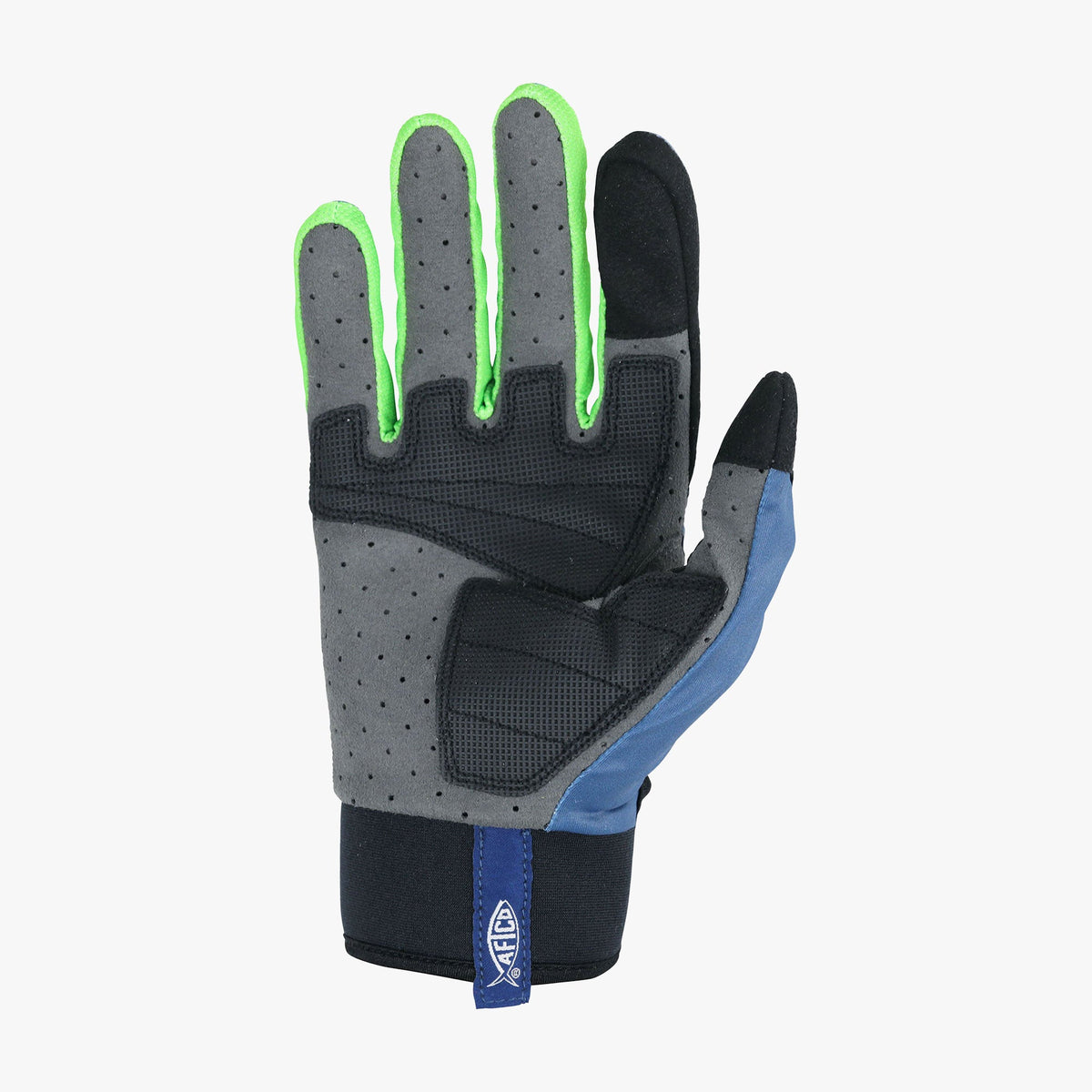 Blue JigPro Jigging Gloves / AFTCO Essential