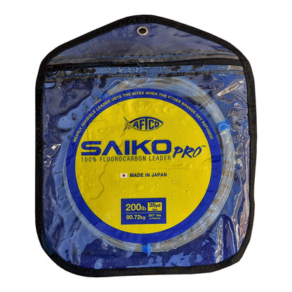 Clear Saiko Pro 100% Fluorocarbon Leader / AFTCO Top Pick