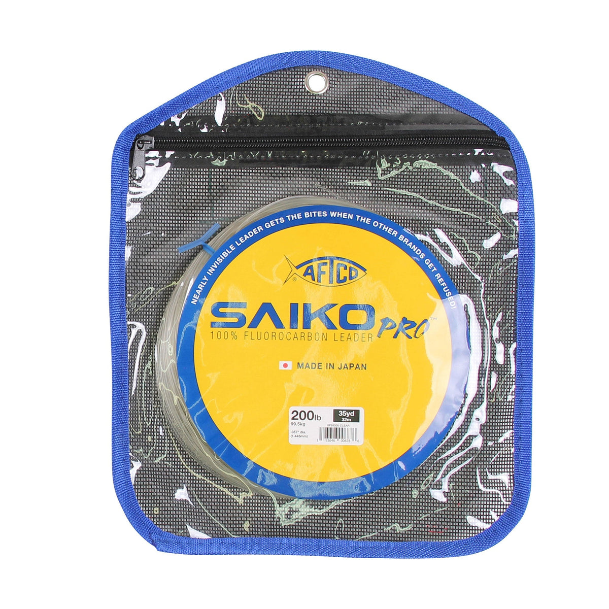 Clear Saiko Pro 100% Fluorocarbon Leader / AFTCO Top Pick