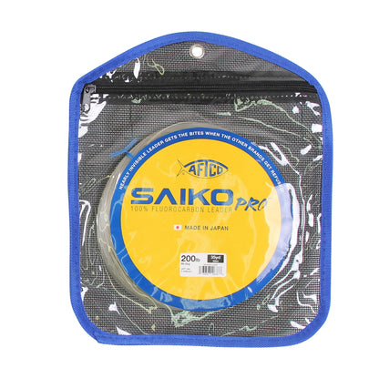 Clear Saiko Pro 100% Fluorocarbon Leader / AFTCO Top Pick