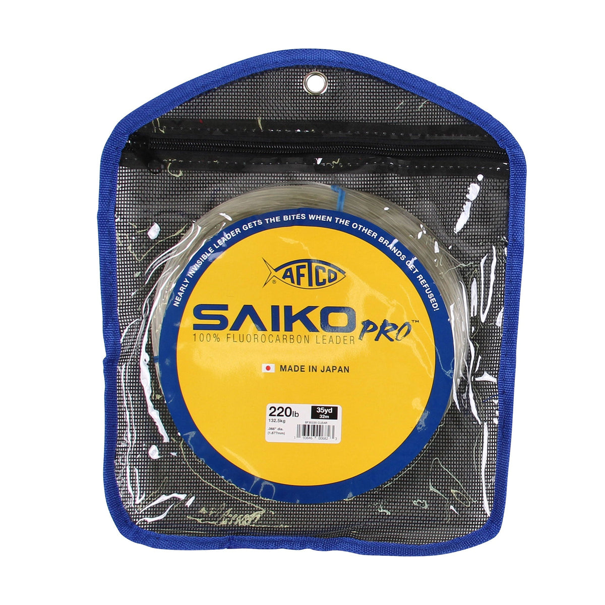 Clear Saiko Pro 100% Fluorocarbon Leader / AFTCO Top Pick