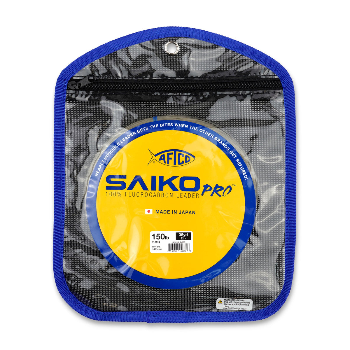 Clear Saiko Pro 100% Fluorocarbon Leader / AFTCO Top Pick