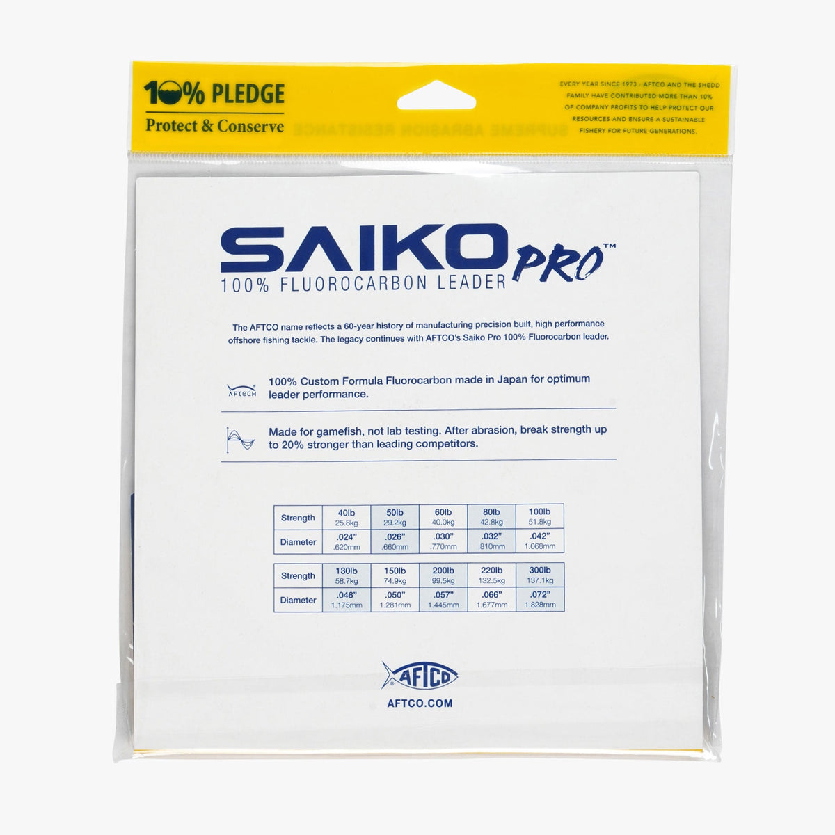Clear Saiko Pro Wind On Leader / AFTCO Customer Favorite