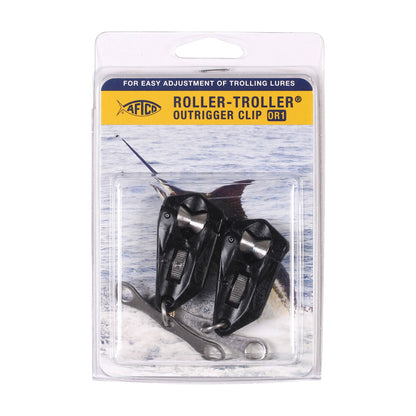 Black Roller-Troller Outrigger Clips / AFTCO Featured