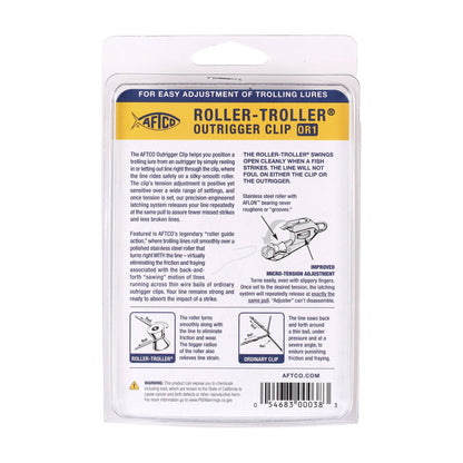 Black Roller-Troller Outrigger Clips / AFTCO Featured