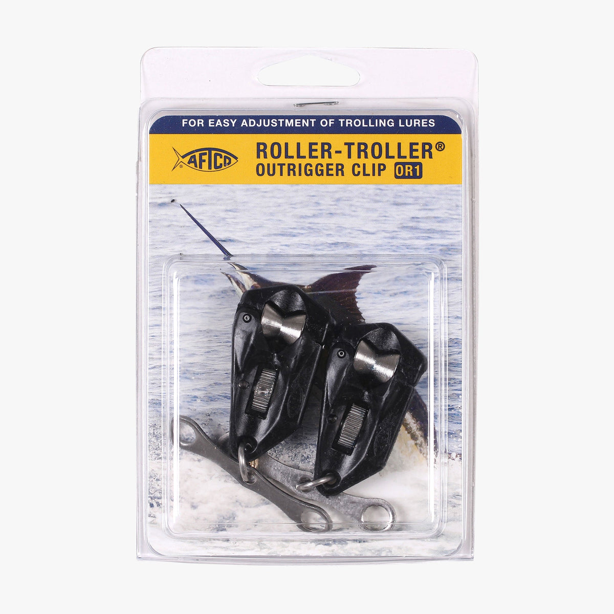 Black Roller-Troller Outrigger Clips / AFTCO Featured