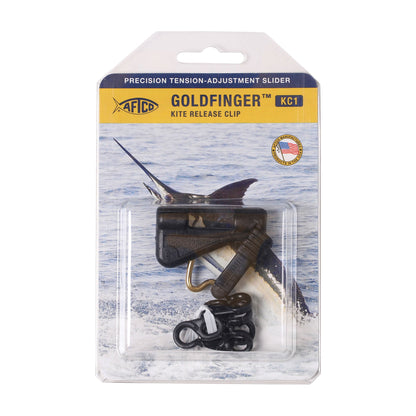 Black Goldfinger Kite Release Clip / AFTCO Smart Buy