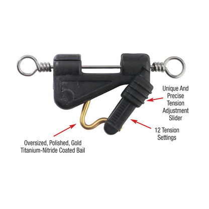 Black Goldfinger Outrigger Clip / AFTCO Exclusive