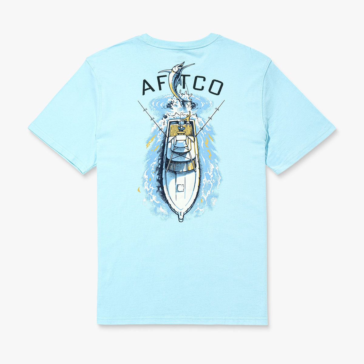 Clearwater Top View SS Boating T-Shirt / AFTCO Essential