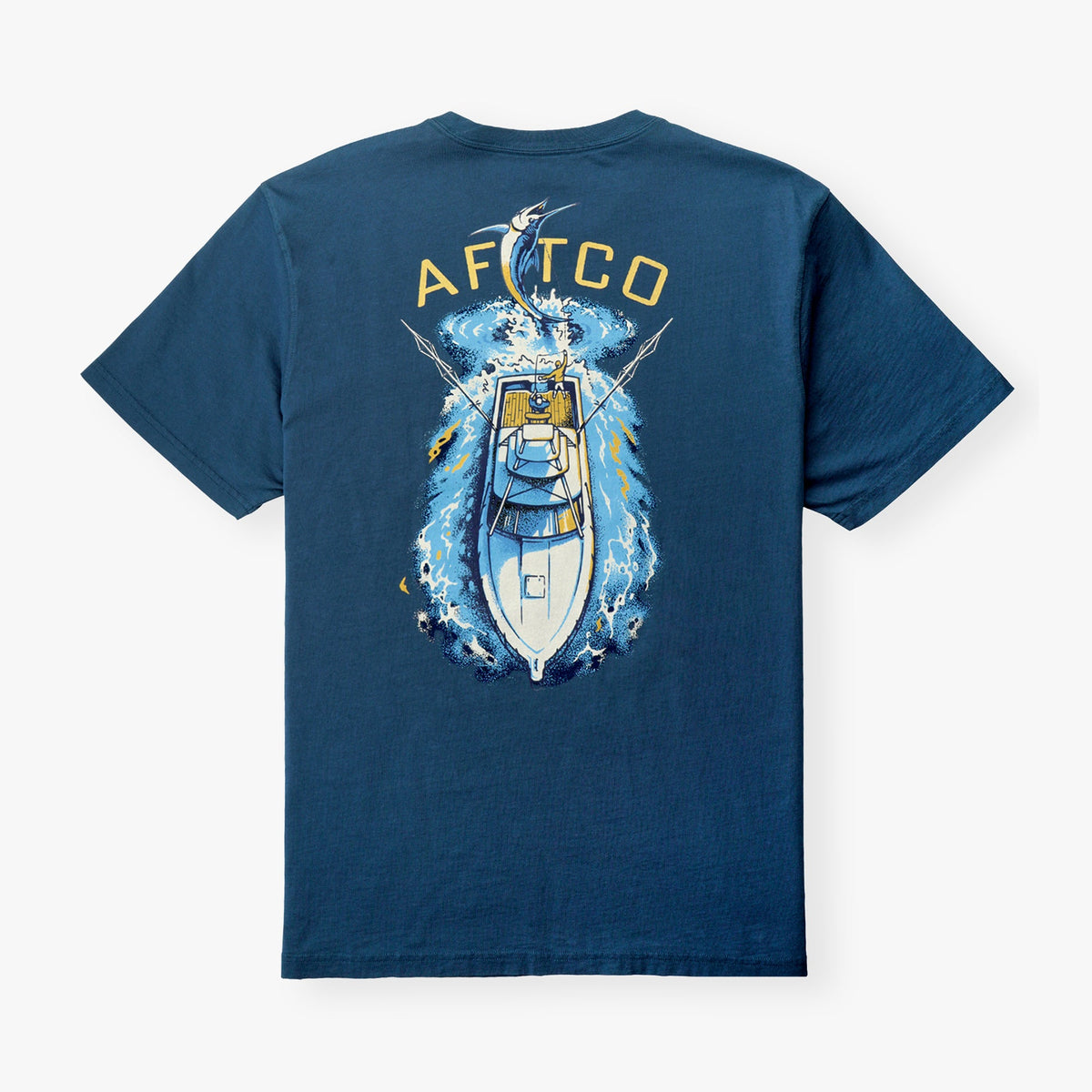Clearwater Top View SS Boating T-Shirt / AFTCO Essential