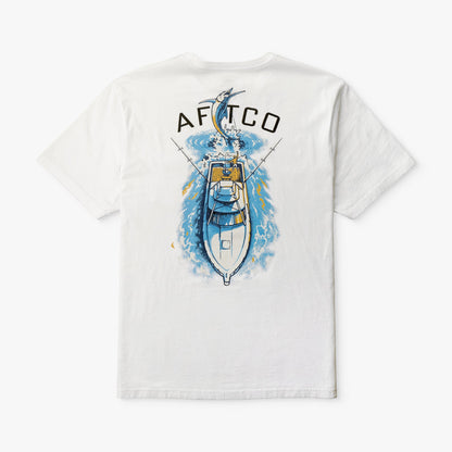 Clearwater Top View SS Boating T-Shirt / AFTCO Essential