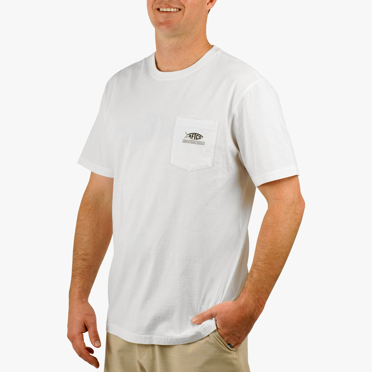 Clearwater Top View SS Boating T-Shirt / AFTCO Essential