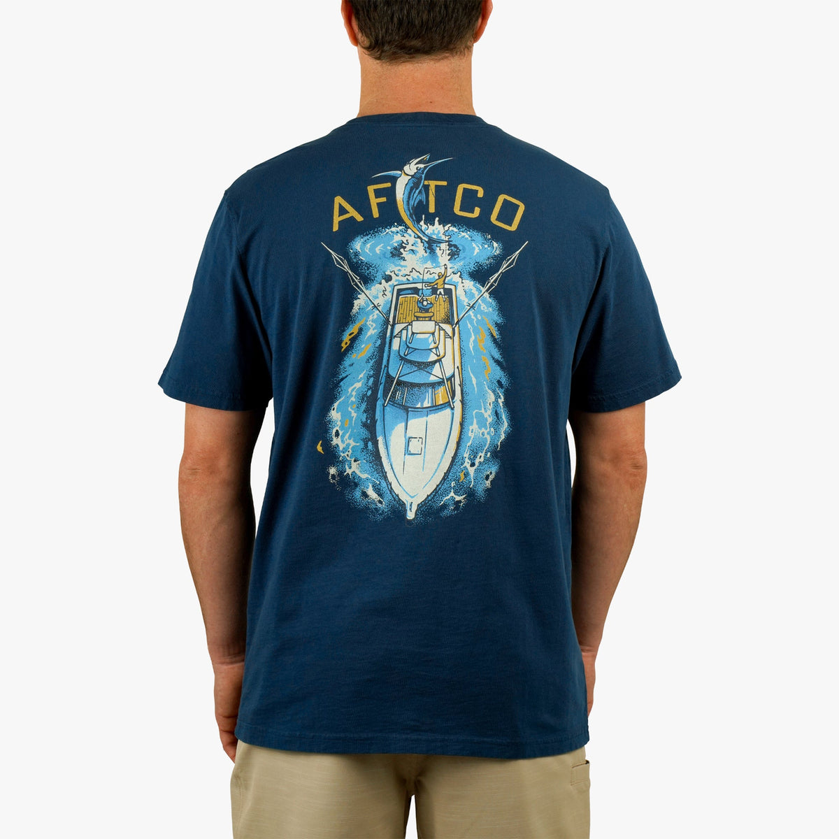 Clearwater Top View SS Boating T-Shirt / AFTCO Essential