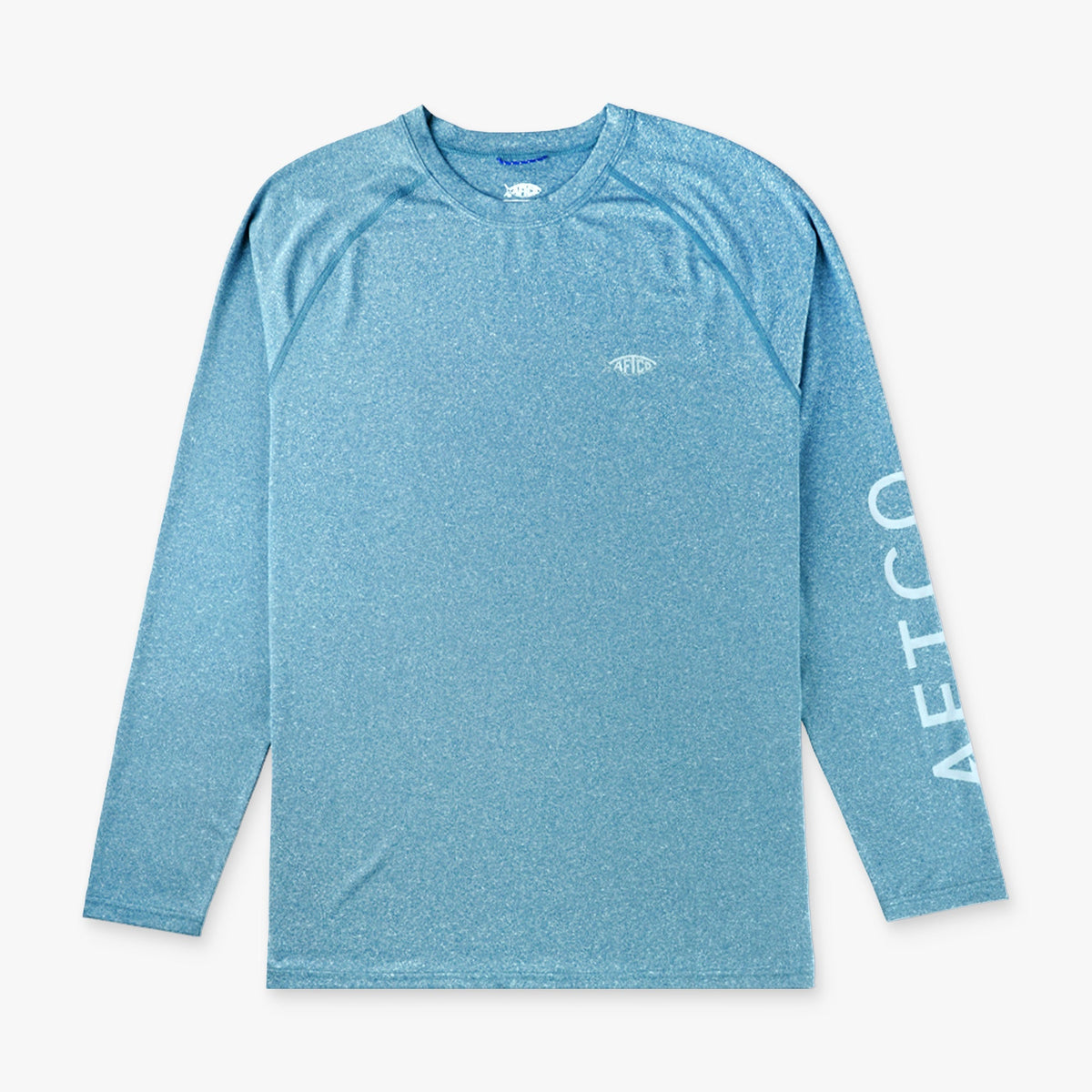 Splish Splash Heather Big Guy Samurai LS Performance Shirt / AFTCO Special Offer