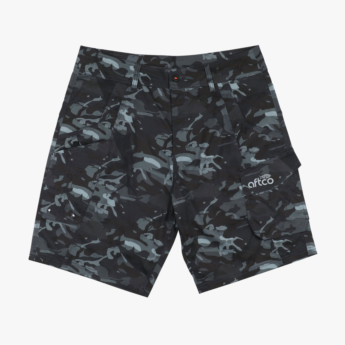 Black Camo Tactical Camo Fishing Shorts - AFTCO / AFTCO Top Pick