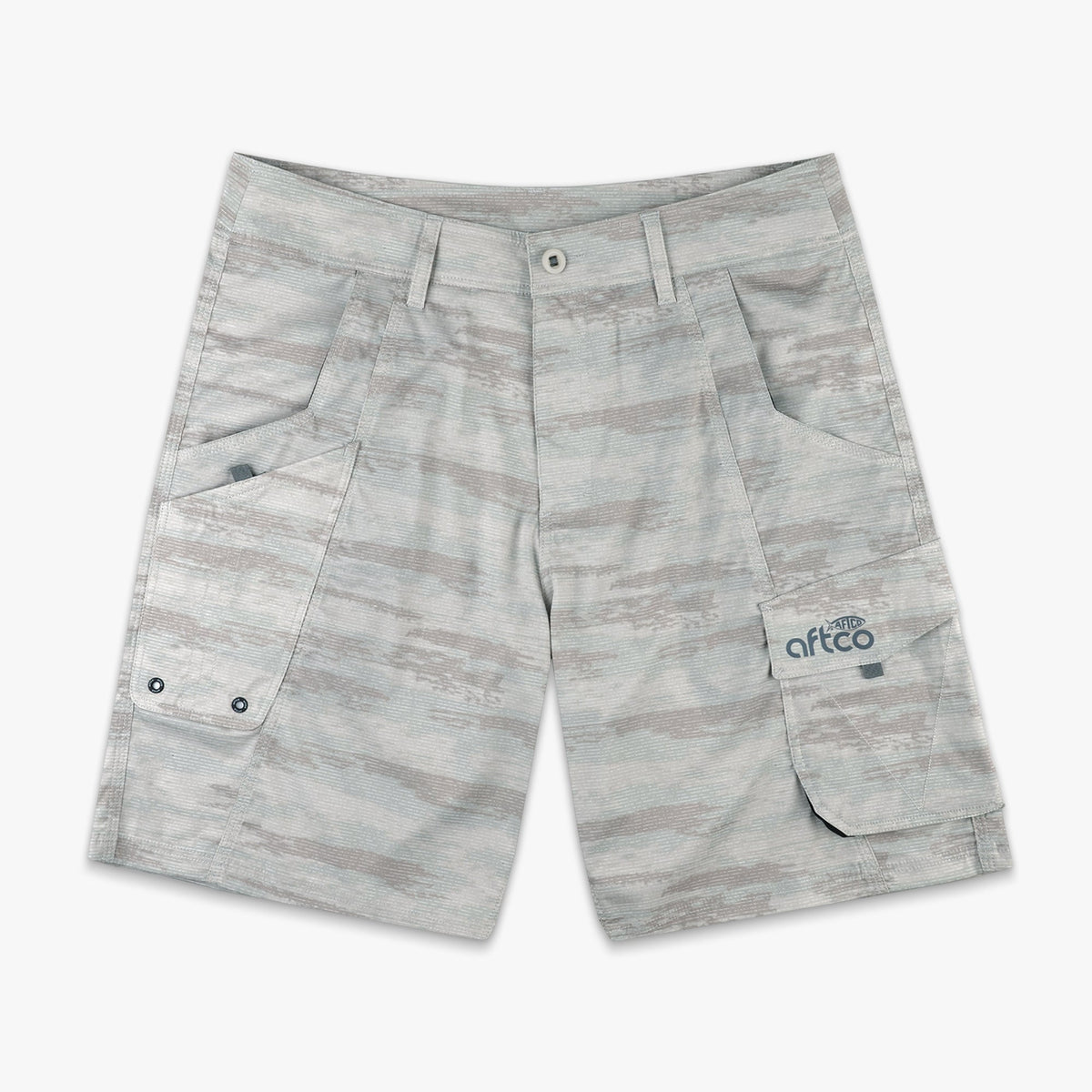 Black Camo Tactical Camo Fishing Shorts - AFTCO / AFTCO Top Pick