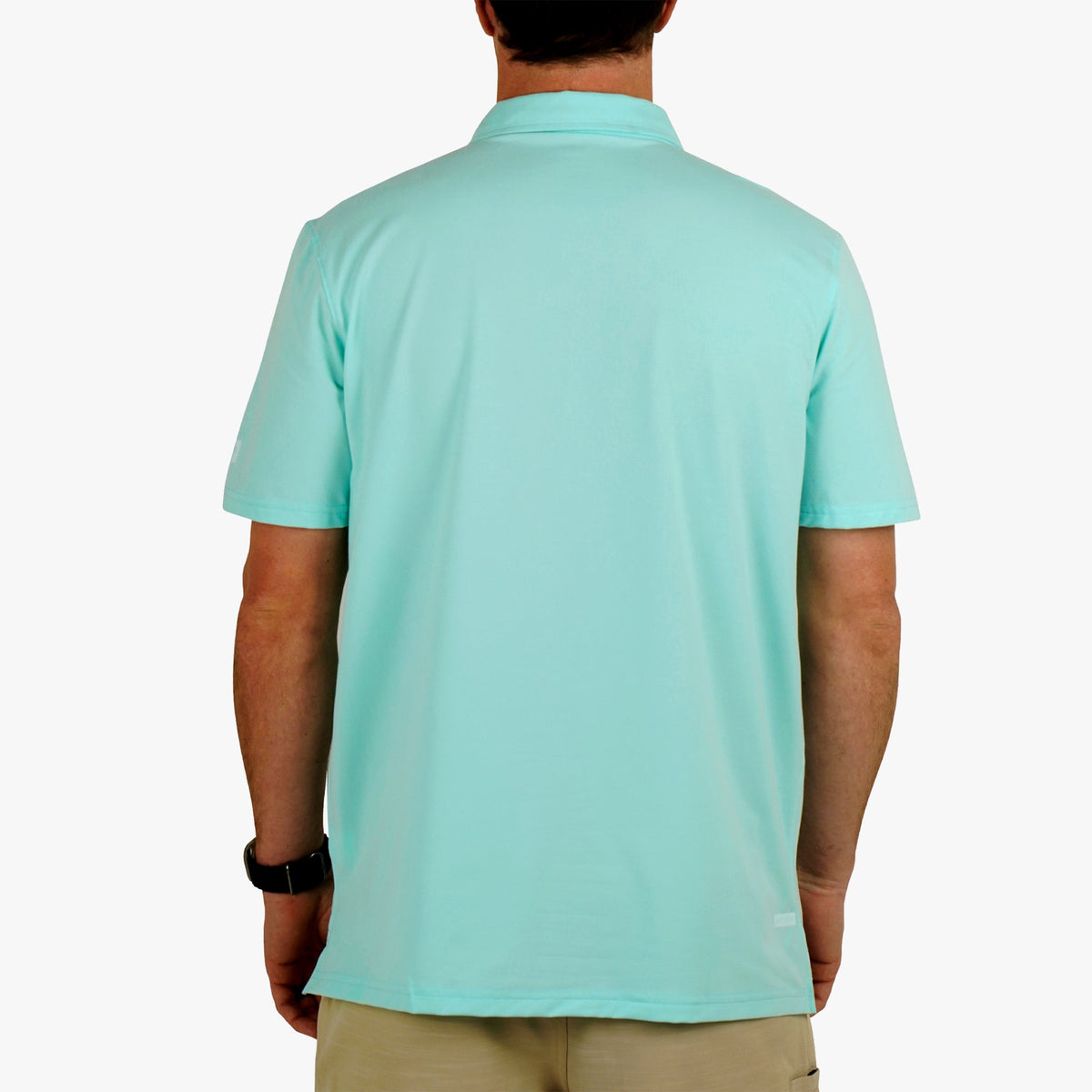 Charcoal Heather Air O Mesh Performance Polo / AFTCO Sale