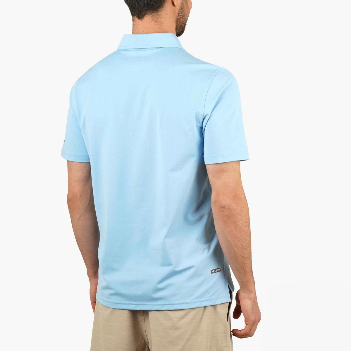 Charcoal Heather Air O Mesh Performance Polo / AFTCO Sale