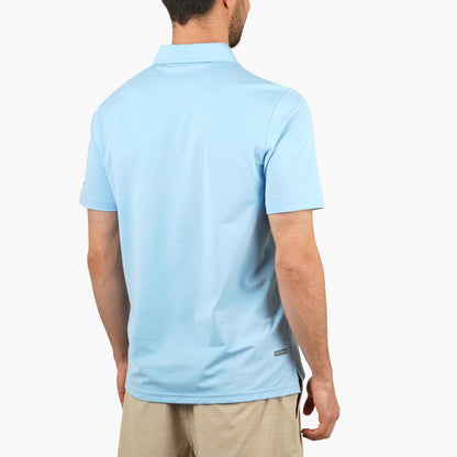 Charcoal Heather Air O Mesh Performance Polo / AFTCO Sale