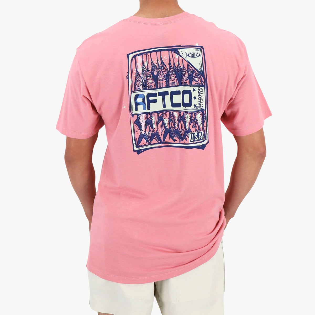 Hazy Rose Heather Pack of AFTCO SS T-Shirt / AFTCO Deals