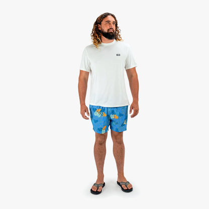Blue Water Strike Printed Swim Trunks / AFTCO Customer Favorite