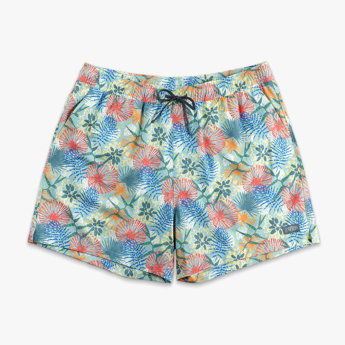 Elfin Yellow Strike Swim Shorts / AFTCO Great Value