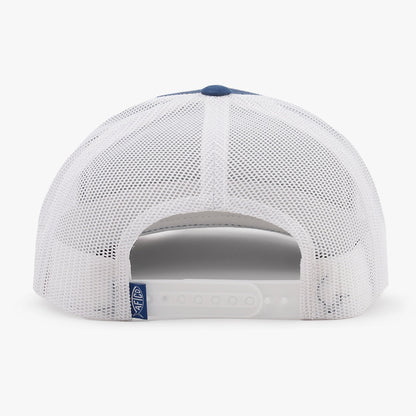Navy Wavy Low Profile Fishing Hat / AFTCO Trusted