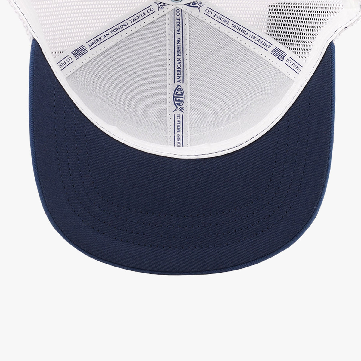 Navy Wavy Low Profile Fishing Hat / AFTCO Trusted
