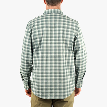 Jade Dust Portside LS Button Down Fishing Shirt / AFTCO Exclusive