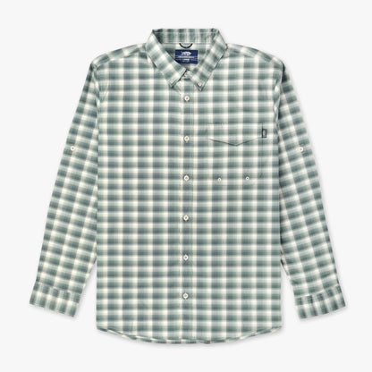 Jade Dust Portside LS Button Down Fishing Shirt / AFTCO Exclusive