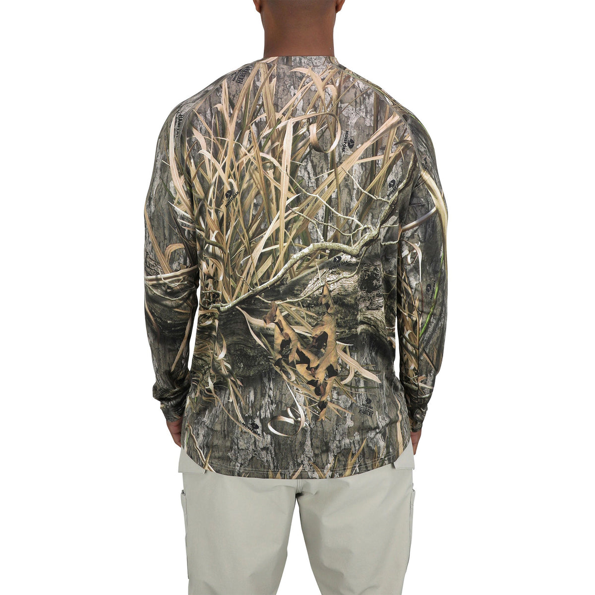 Shadow Grass Habitat Mossy Oak® Camo LS Performance Shirt / AFTCO Special Offer