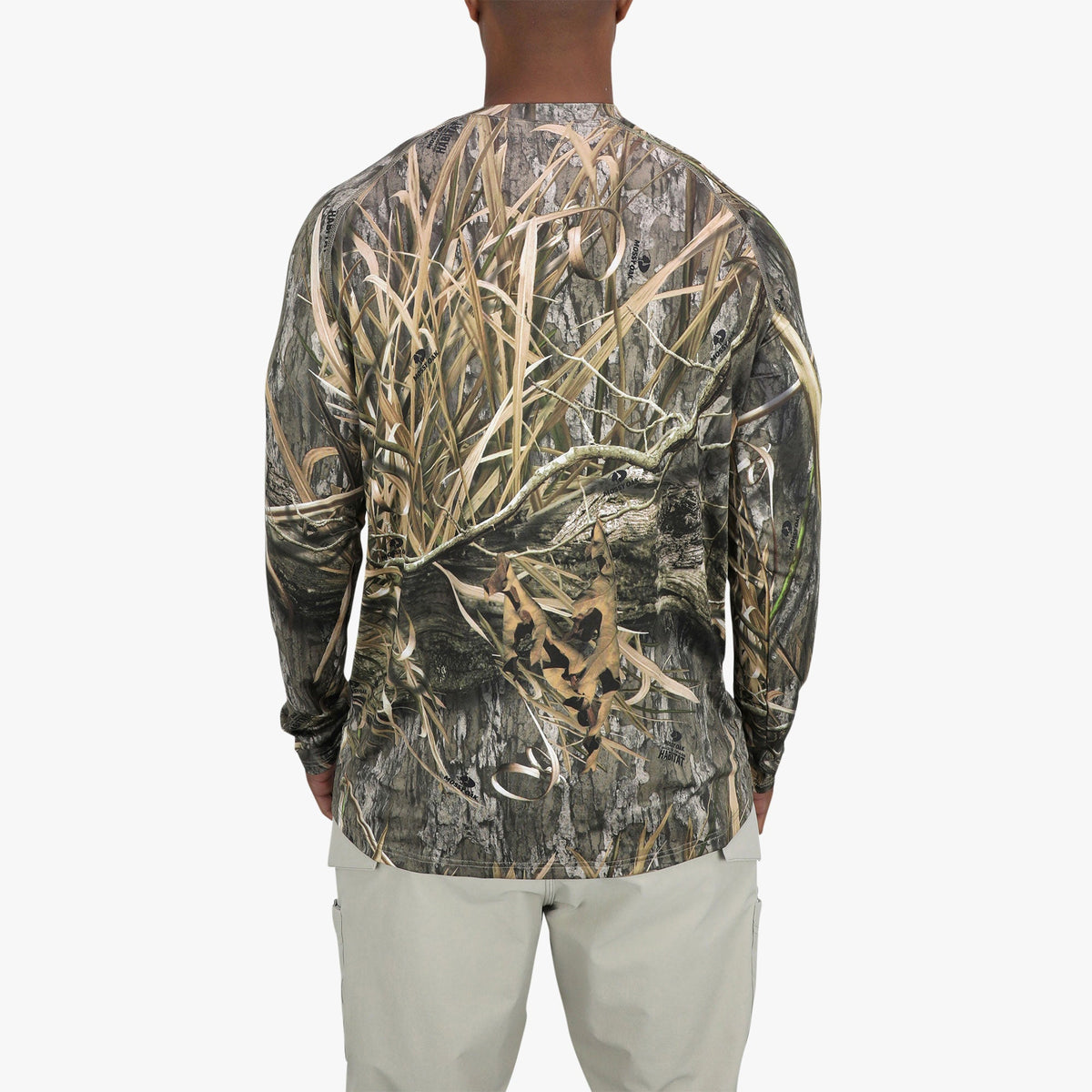Shadow Grass Habitat Mossy Oak® Camo LS Performance Shirt / AFTCO Special Offer