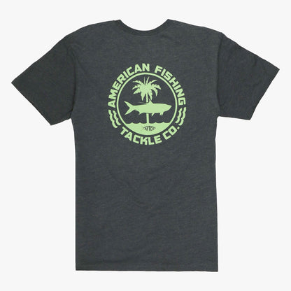 Charcoal Heather Facepalm SS T-Shirt / AFTCO Recommended