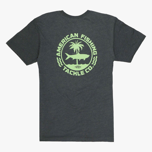 Charcoal Heather Facepalm SS T-Shirt / AFTCO Recommended