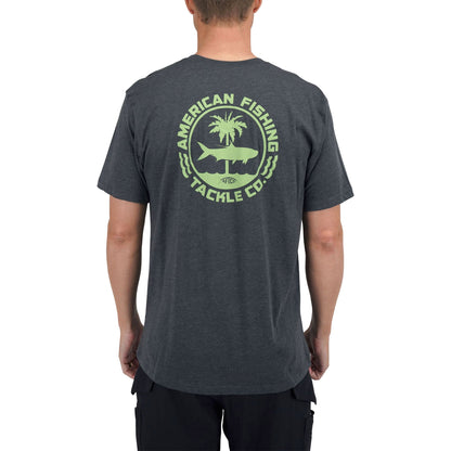 Charcoal Heather Facepalm SS T-Shirt / AFTCO Recommended