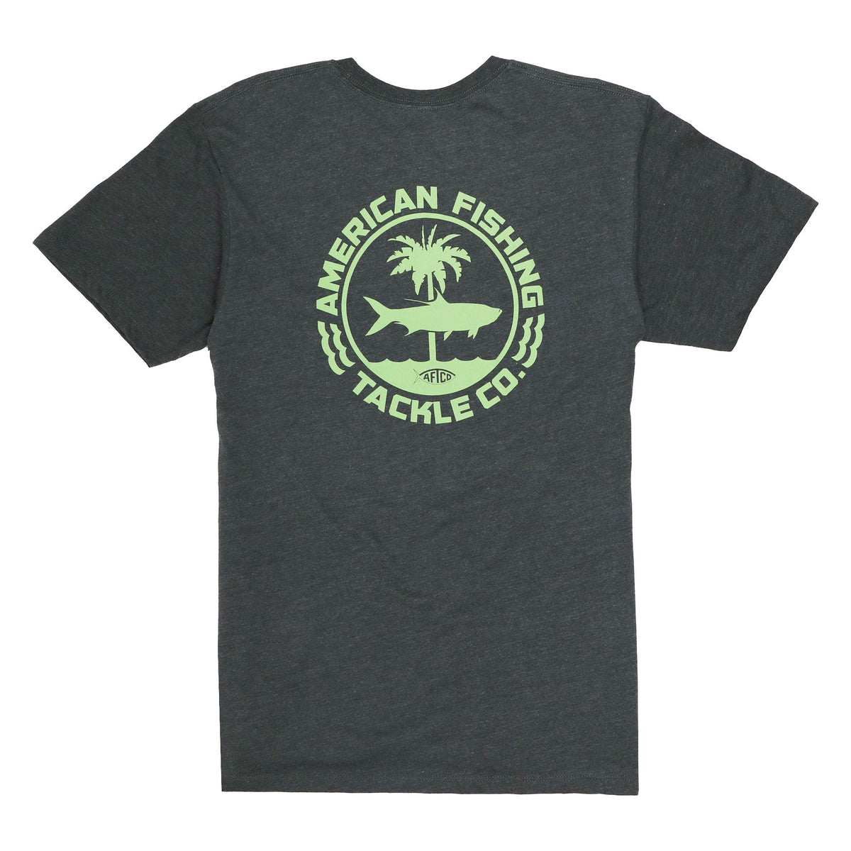 Charcoal Heather Facepalm SS T-Shirt / AFTCO Recommended
