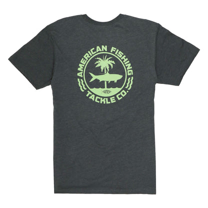 Charcoal Heather Facepalm SS T-Shirt / AFTCO Recommended