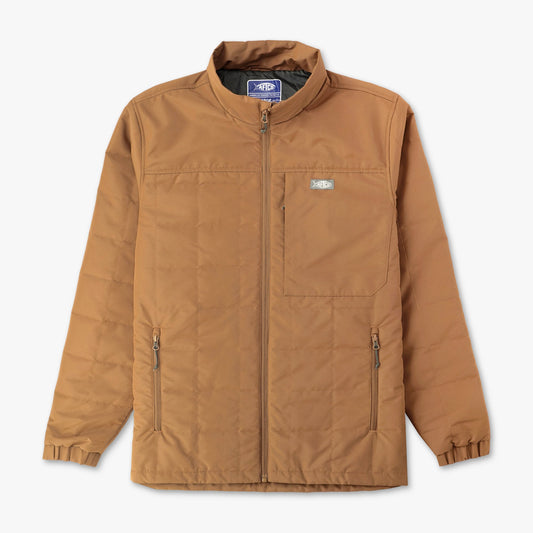 Rubber Crosswind Insulated Fishing Puffer Jacket / AFTCO Customer Favorite