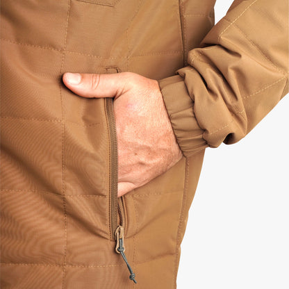 Rubber Crosswind Insulated Fishing Puffer Jacket / AFTCO Customer Favorite