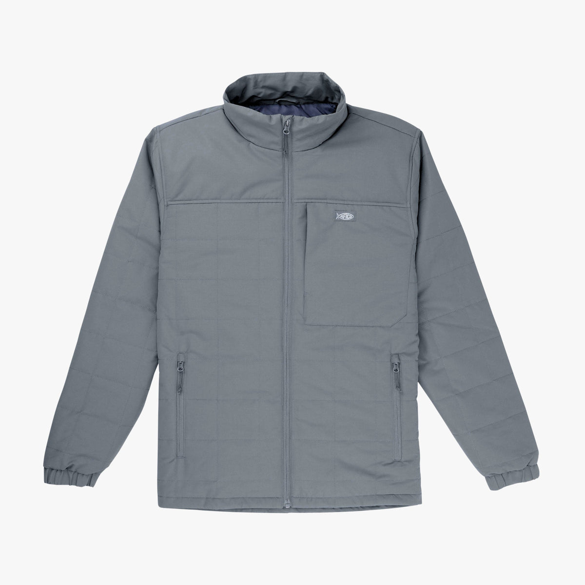 Rubber Crosswind Insulated Fishing Puffer Jacket / AFTCO Customer Favorite