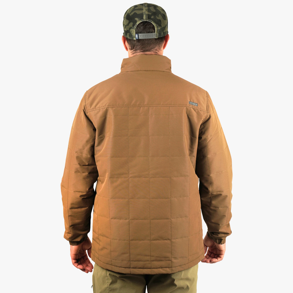 Rubber Crosswind Insulated Fishing Puffer Jacket / AFTCO Customer Favorite