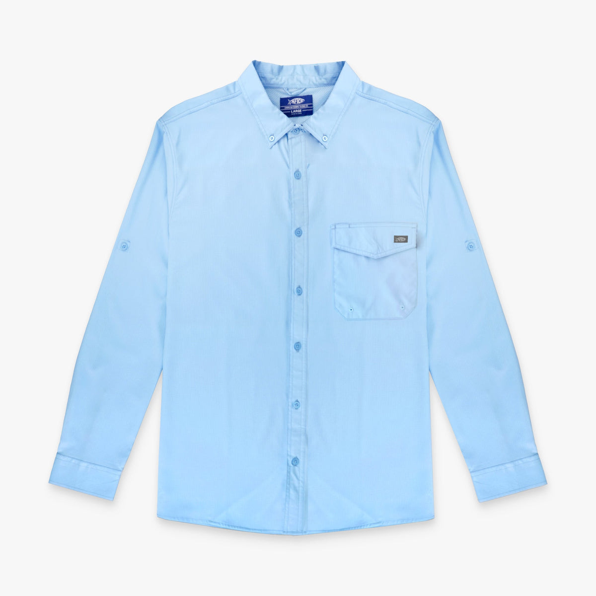 Airy Blue Palomar LS Vented Fishing Shirts / AFTCO Signature