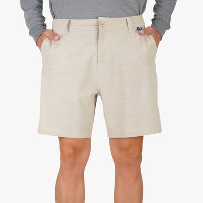 Ecru 7 365 Hybrid Stretch Chino Fishing Shorts / AFTCO Top Pick