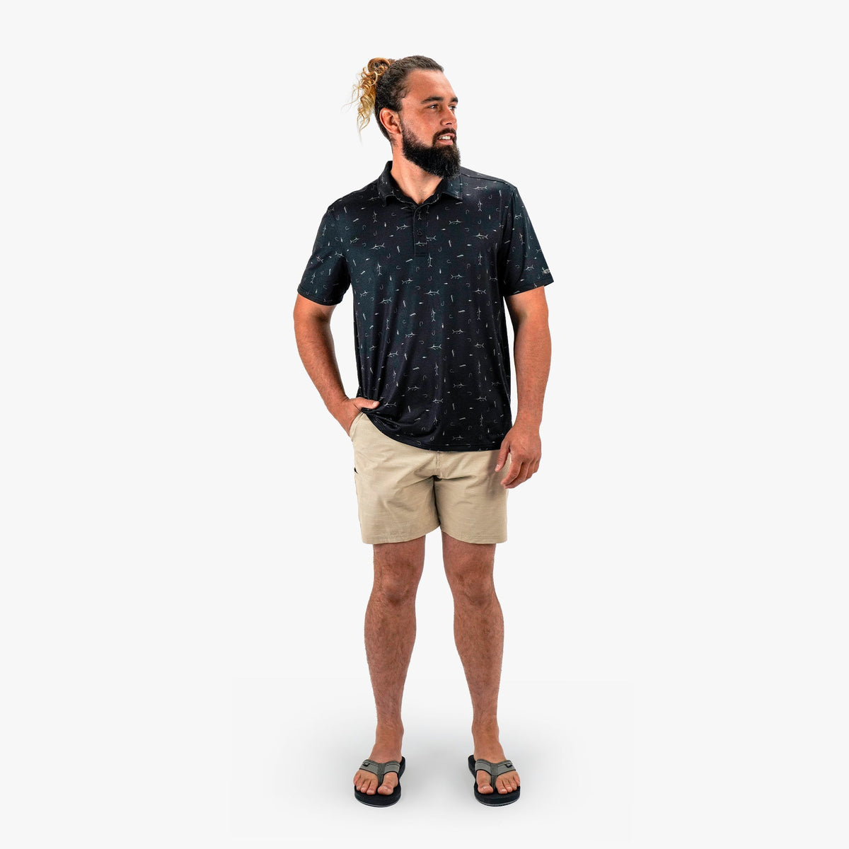 Ecru 7 365 Hybrid Stretch Chino Fishing Shorts / AFTCO Top Pick