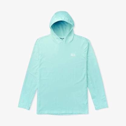 Conch Heather Air O Mesh Hooded Fishing Shirt / AFTCO Smart Buy