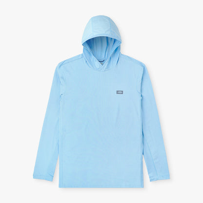 Conch Heather Air O Mesh Hooded Fishing Shirt / AFTCO Smart Buy