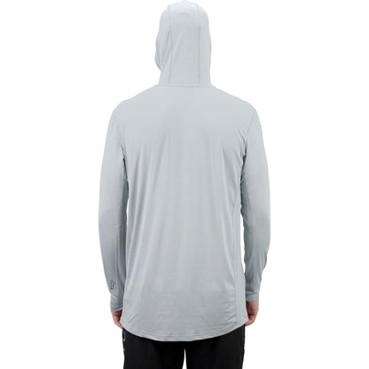 Conch Heather Air O Mesh Hooded Fishing Shirt / AFTCO Smart Buy