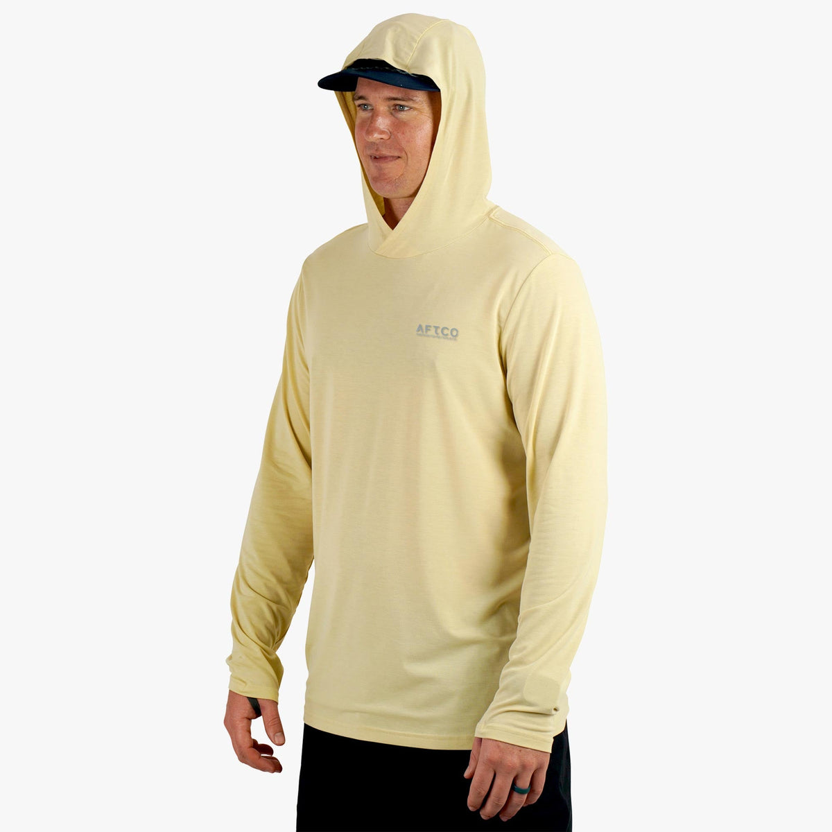 Duck Green Heather Ocean Bound LS UPF Fishing Shirts / AFTCO Best Price