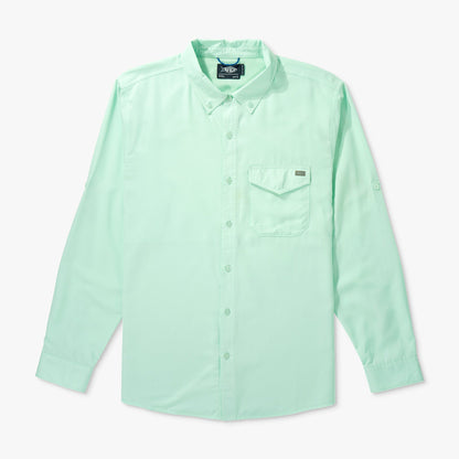 Aqua Glass Palomar LS Vented Fishing Shirts / AFTCO Hot Sale