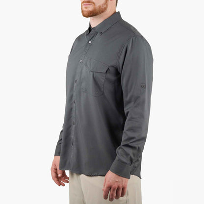 Aqua Glass Palomar LS Vented Fishing Shirts / AFTCO Hot Sale